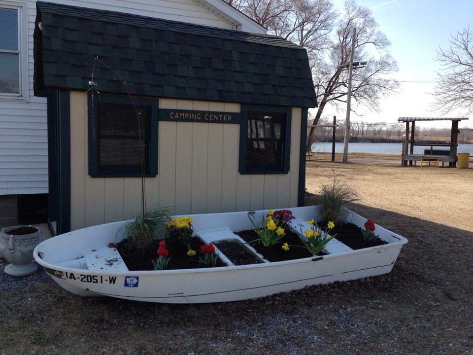 Rock Island Conservation Club - Clubhouse Boat